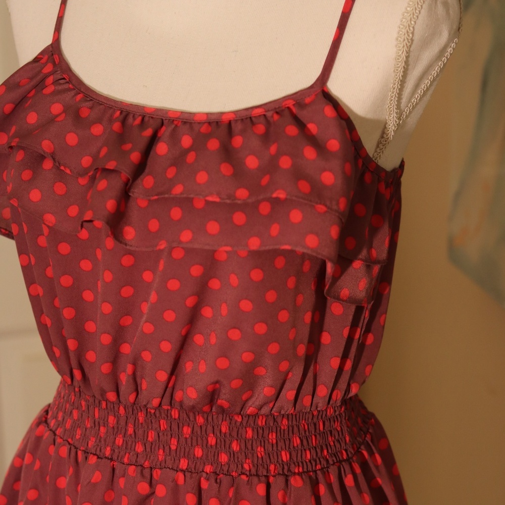 NWOT Xhileration Polka dot Dress